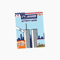 The 9/11 Lesson Activity book cover with superhero theme on a white background