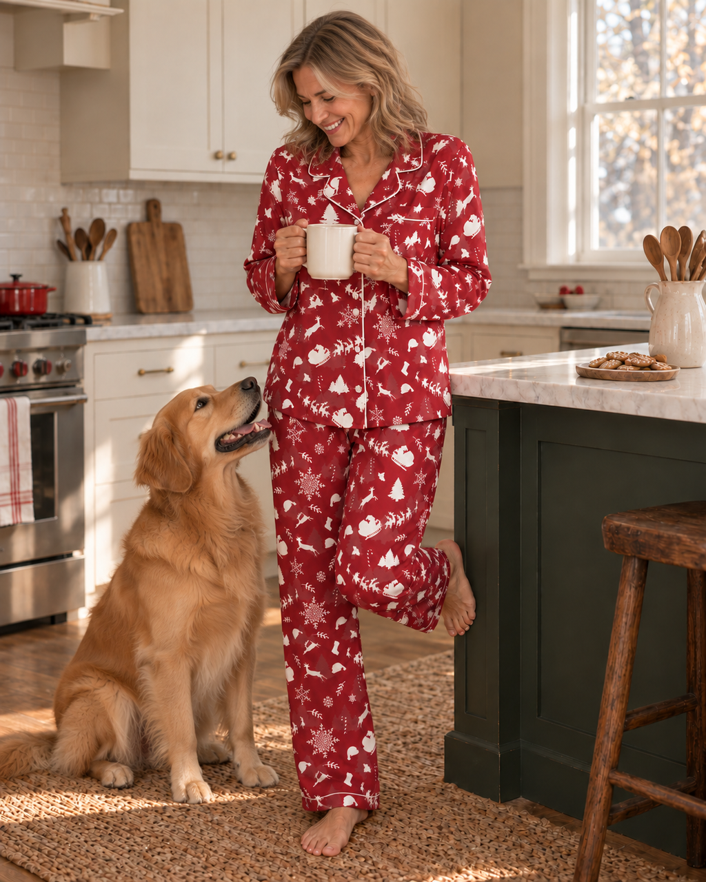 Women’s Long Sleeve Pajama Top