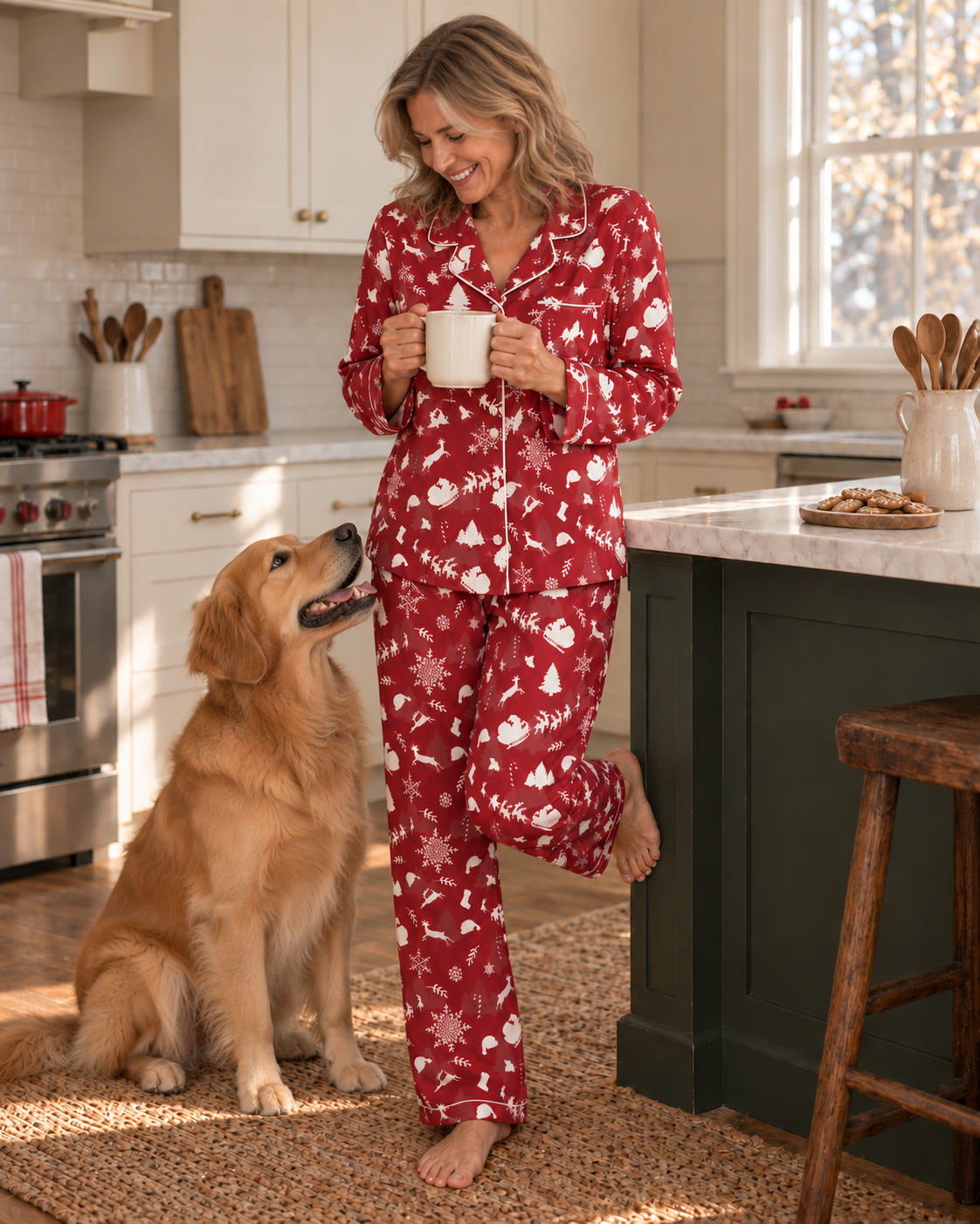 Women’s Long Sleeve Pajama Top