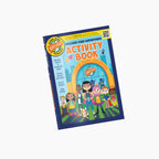 Discover Your Superpower Activity book cover with Global Game Changers characters on a white background