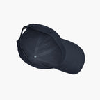 Navy baseball cap on a white background